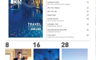 DIN Magazine interview with Juergen E. Seidel, regarding Dusit International group actions and initiatives regarding ECO and GREEN, sustainability in action.