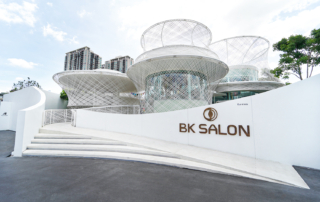 BK Salon is a Thai design for a new construction project, aiming for Michelin rating.