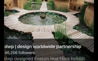 dwp cityspace A leading Thai design company wins a hat trick of awards in Hong Kong. Earth Spa at Six Senses' Evason Hideaway in Hua Hin, winning a Gold Prize in Hotel Category for its originality, aesthetics and environmental concern, a perfect harmony of local wisdom and modern spa concept; Kristina Zanic, Director of dwp cityspace said “We are thrilled to have been recognized for our cutting-edge design and to have received these awards. We are proud of our achievement and honored to receive three awards in one year, considering this is our first time ever to enter a design competition. This is testament to Thailand's design industry capabilities. This truly is rewarding and encouraging to our entire team at dwp cityspace.”