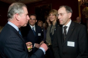 to meet HRH prince of wales at a private event personal audience and in regards to his excelleny sustainability engagement