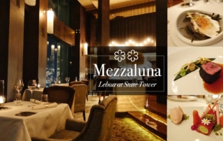 MEZZALUNA, French fine dining restaurant renovation (@Lebua Hotel, Bangkok).
